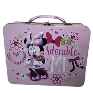 The Tin Box Co Minnie Mouse Adorable Me Carry All Lunch Box